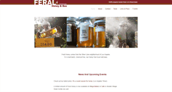 Desktop Screenshot of feralhoney.com